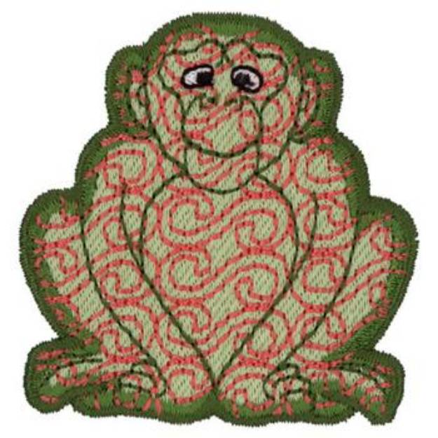 Picture of Chimp Machine Embroidery Design