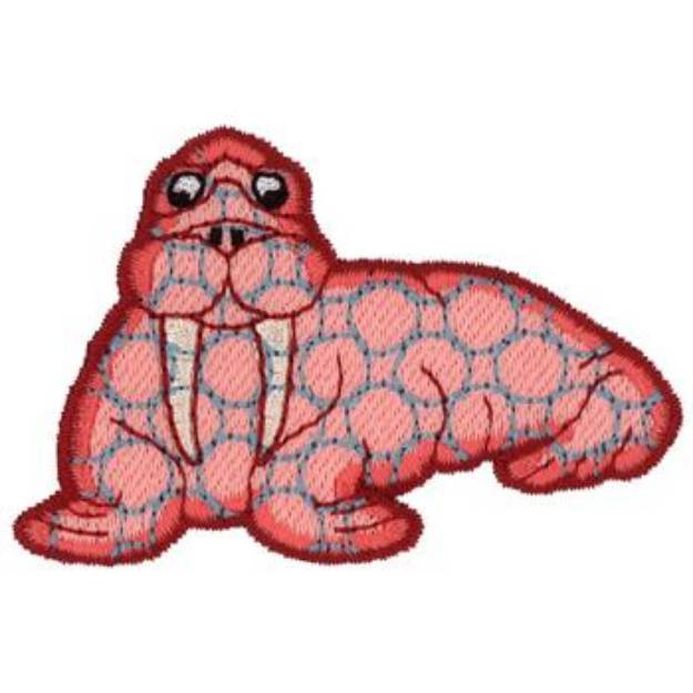 Picture of Walrus Machine Embroidery Design