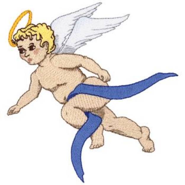 Picture of Cherub Machine Embroidery Design