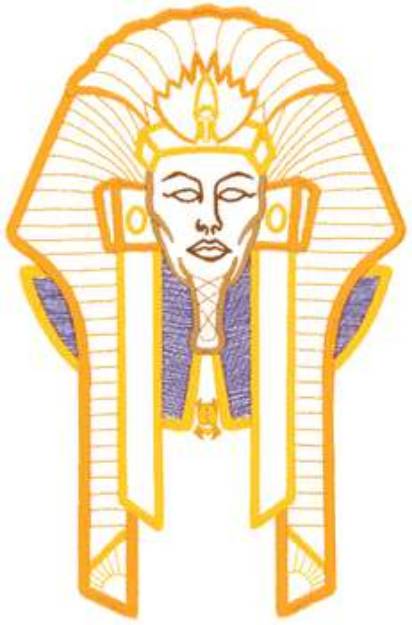 Picture of Pharaoh Machine Embroidery Design