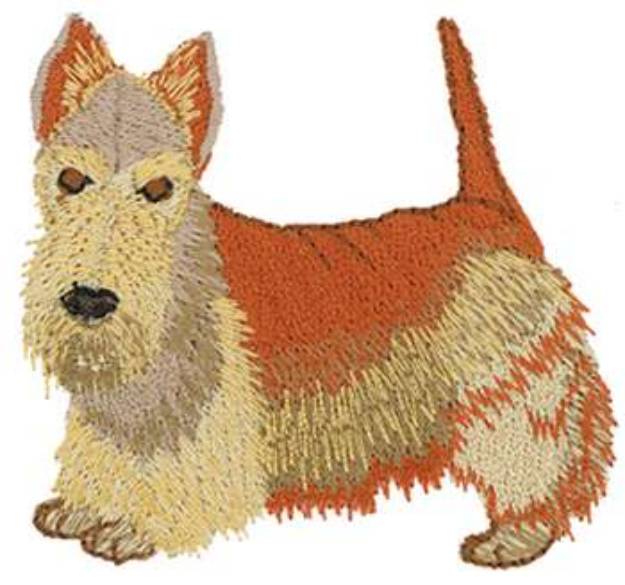 Picture of Scotty Dog Machine Embroidery Design