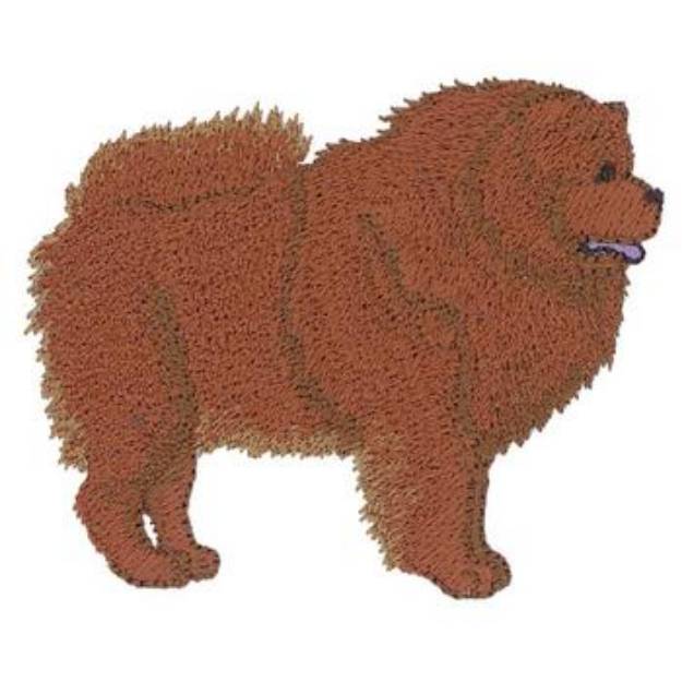 Picture of Chow Chow Machine Embroidery Design