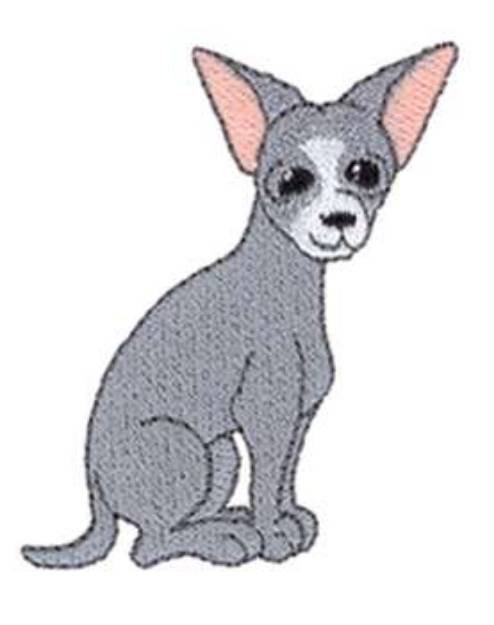 Picture of Chihuahua Machine Embroidery Design