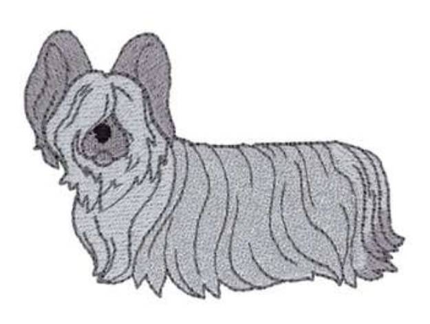 Picture of Skye Terrier Machine Embroidery Design