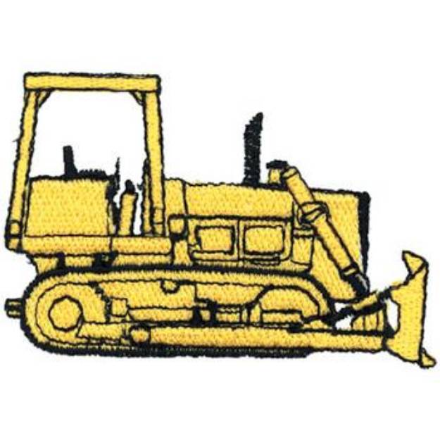 Picture of Dozer Machine Embroidery Design