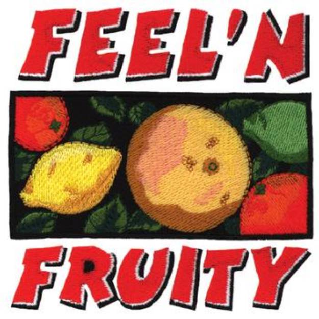 Picture of Feeln Fruity Machine Embroidery Design