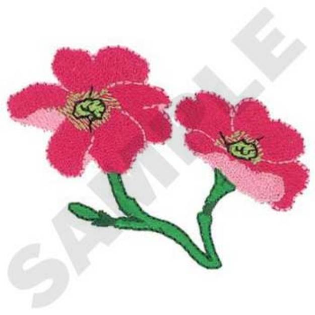 Picture of Dogwood Flowers Machine Embroidery Design