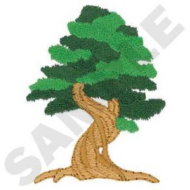 Picture of Bonsai Tree Machine Embroidery Design