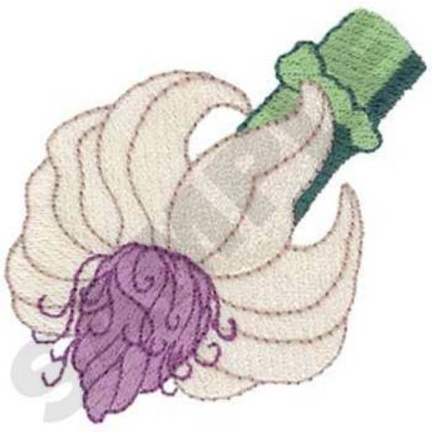 Picture of Banana Flower Machine Embroidery Design