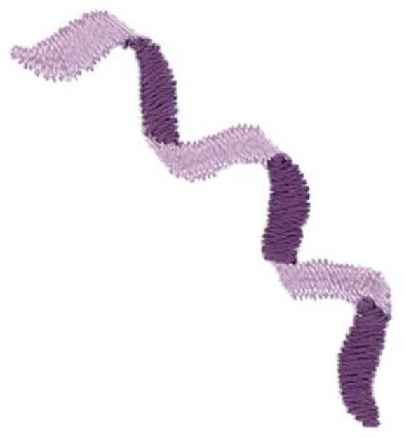 Picture of Curly Ribbon Machine Embroidery Design