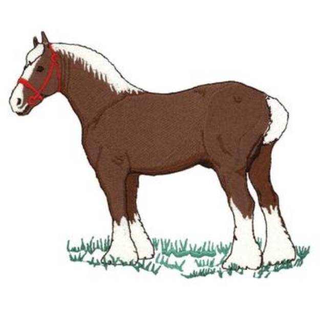 Picture of Clydesdale Machine Embroidery Design