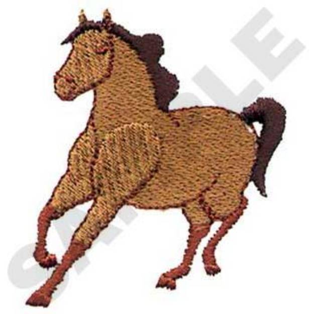 Picture of Mustang Horse Machine Embroidery Design