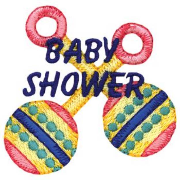 Picture of Baby Shower Machine Embroidery Design