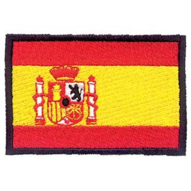 Picture of Spain Machine Embroidery Design