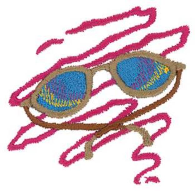 Picture of Sunglasses Machine Embroidery Design