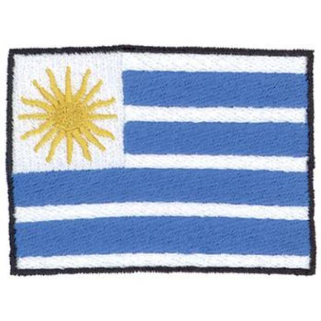 Picture of Uruguay Machine Embroidery Design