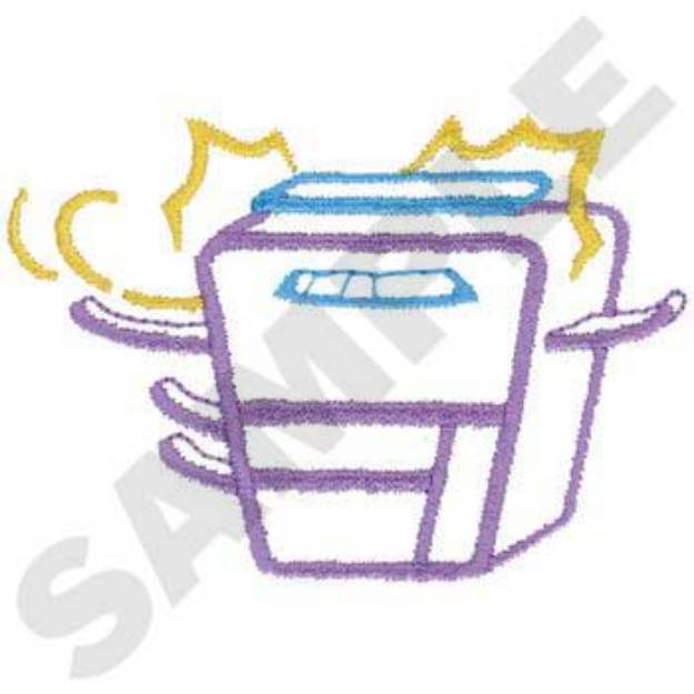 Picture of Copy Machine Machine Embroidery Design