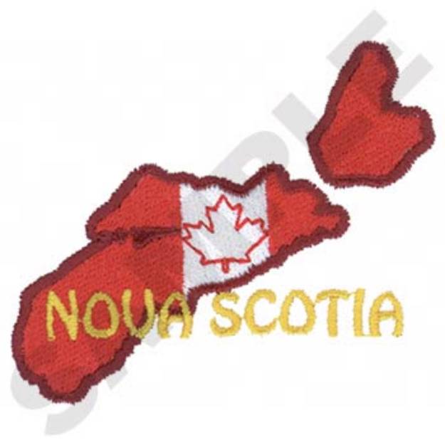 Picture of Nova Scotia Machine Embroidery Design