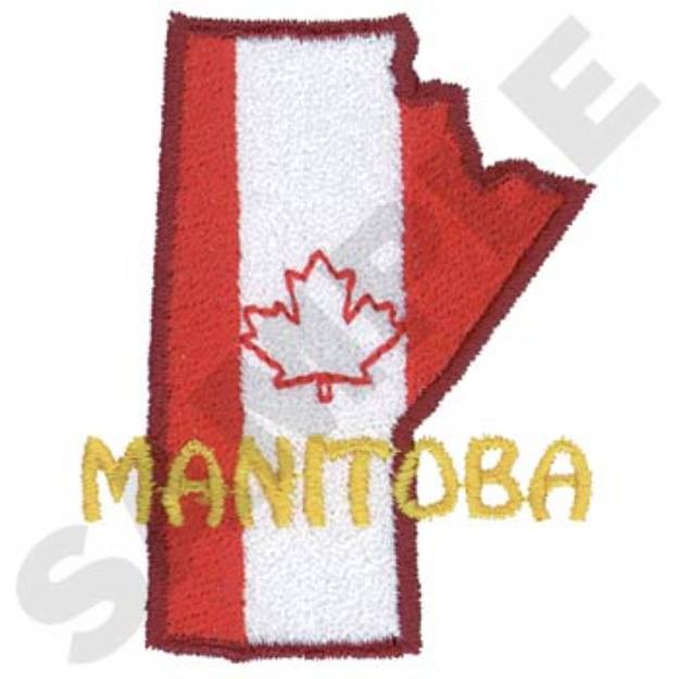 Picture of Manitoba Machine Embroidery Design