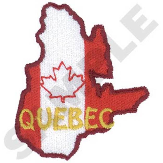 Picture of Quebec Machine Embroidery Design