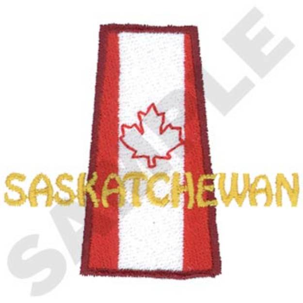 Picture of Saskatchewan Machine Embroidery Design