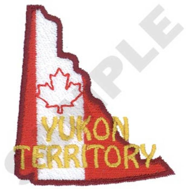 Picture of Yukon Territory Machine Embroidery Design