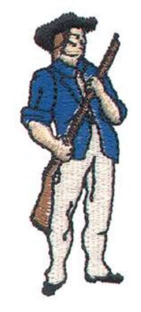 Picture of Revolutionary Man Machine Embroidery Design