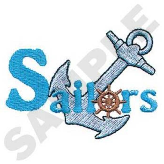 Picture of Sailors Machine Embroidery Design