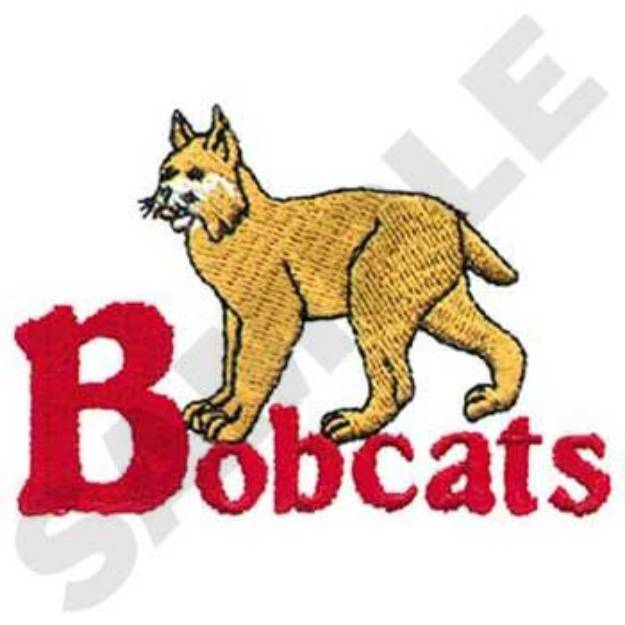 Picture of Bobcats Machine Embroidery Design