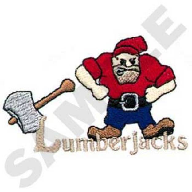 Picture of Lumberjacks Machine Embroidery Design