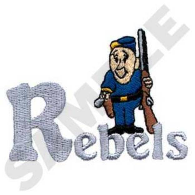 Picture of Rebels Machine Embroidery Design