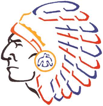 Indian Chief Outline Machine Embroidery Design