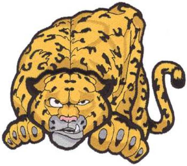 Picture of Leopards Mascot Machine Embroidery Design