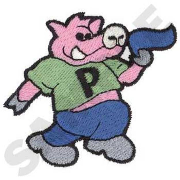 Picture of Wildpig Machine Embroidery Design