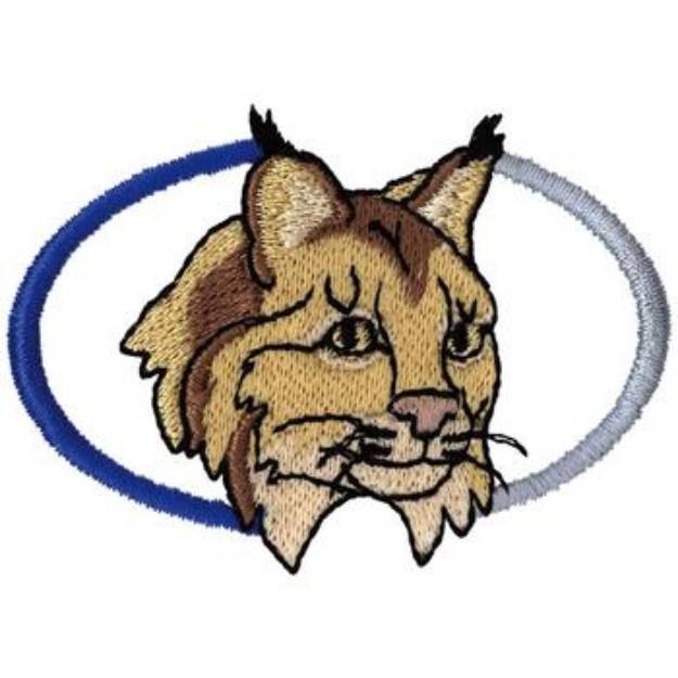 Picture of Lynx Machine Embroidery Design