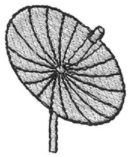 Picture of Satellite Dish Machine Embroidery Design