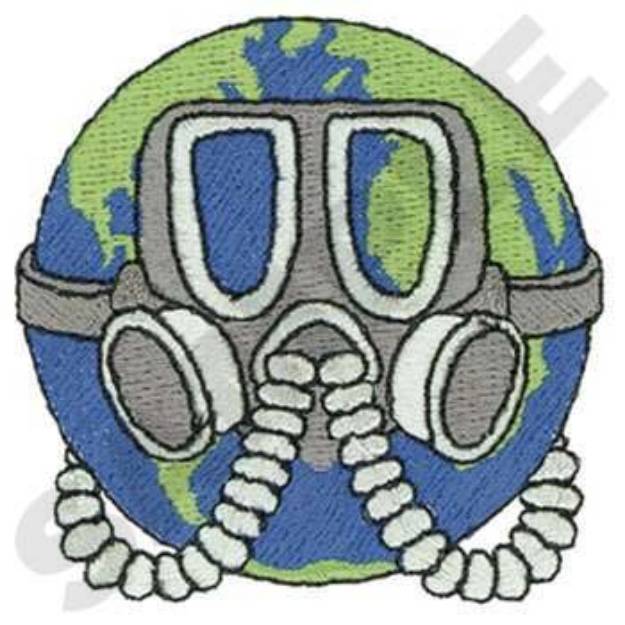 Picture of Save The Earth Machine Embroidery Design