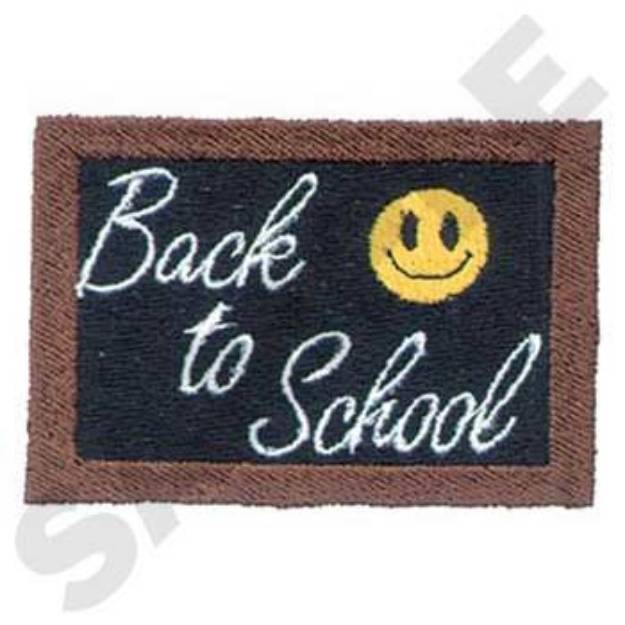 Picture of Back To School Machine Embroidery Design