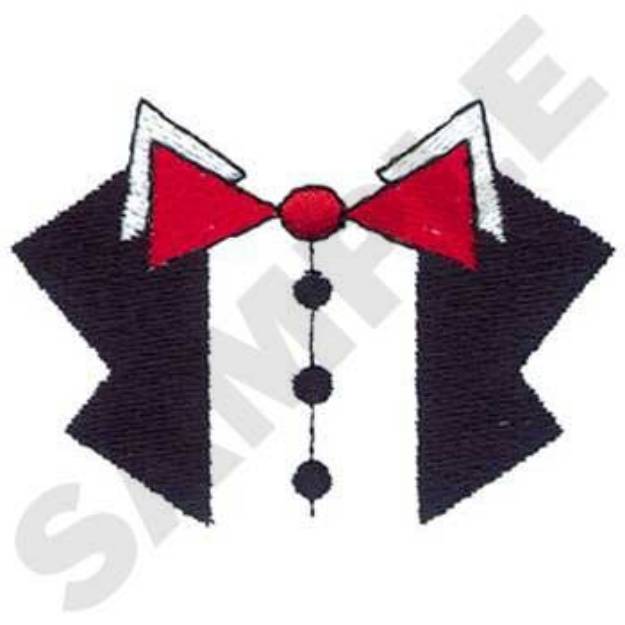 Picture of Tuxedo Machine Embroidery Design