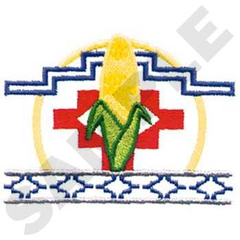 Maize Logo Machine Embroidery Design