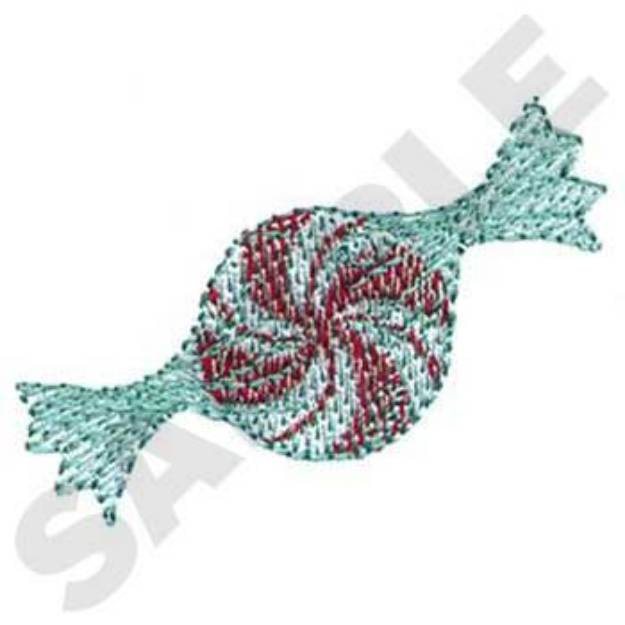 Picture of Peppermint Candy Machine Embroidery Design