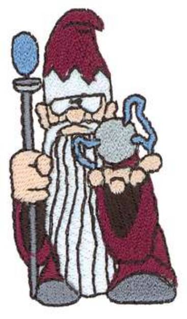 Picture of Wizard Machine Embroidery Design