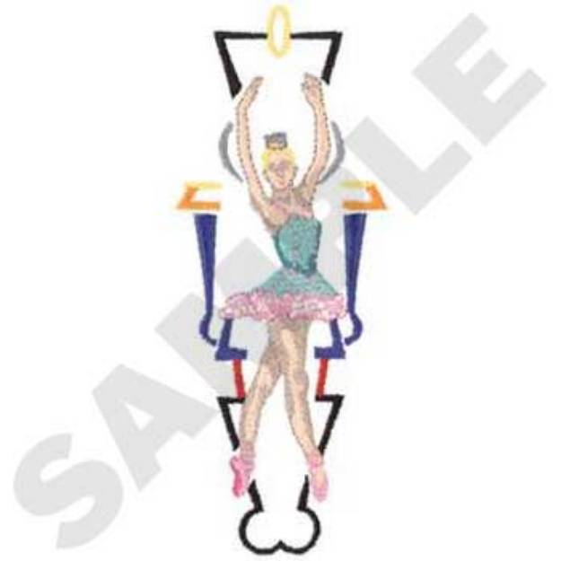 Picture of Nutcracker Ballerina Machine Embroidery Design