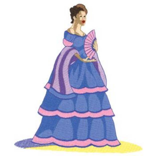 Picture of Opera Singer Machine Embroidery Design