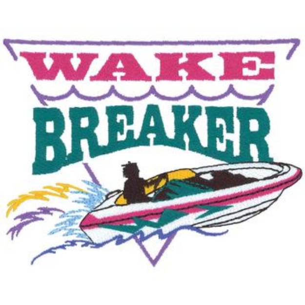 Picture of Wake Breaker Machine Embroidery Design