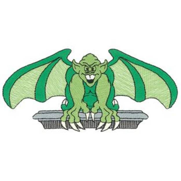 Picture of Gargoyle Machine Embroidery Design