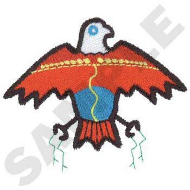 Picture of Plains Indian Bird Machine Embroidery Design