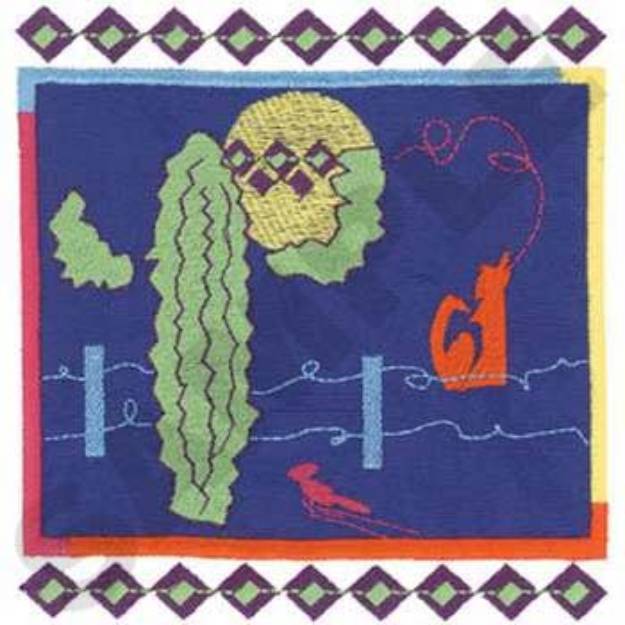 Picture of Southwest Applique Machine Embroidery Design