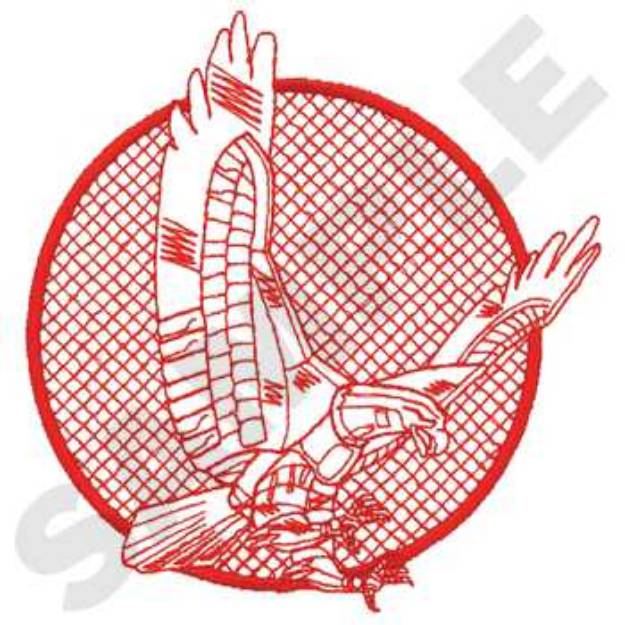 Picture of Small Bird Machine Embroidery Design