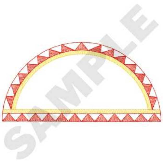 Picture of Small Border Machine Embroidery Design